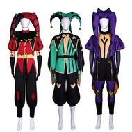 HOLOUN Jester Cosplay Costume - Unisex Halloween Set