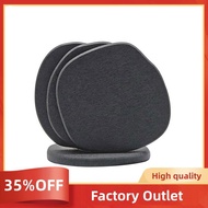 Absorbent Drink Coasters 4 Pack Absorbent Quick-Dry Stone Design Kitchen Home Decor Coasters Black F