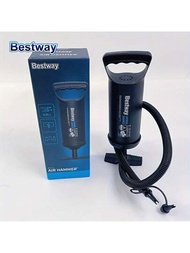 Bestway 1入手動空氣幫浦,高效雙向充氣管,適用於露營氣墊床、充氣床、氣球、游泳圈等