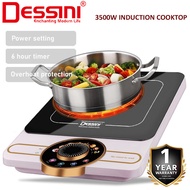 DESSINI ITALY Electromagnetic Induction Hob Cooker Touch Control Cooktop Tabletop Stove Countertop B