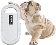 Pet ID Microchip Scanner,Universal Portable Handheld Animal Chip RFID Reader with Backlight screen,H