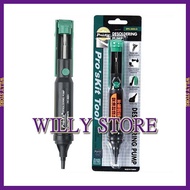 [Pro'sKit Pro'sKit] 8PK-366N-B/366N-G/366N-O/366N-Y Double Ring Airtight Solder Suction Device