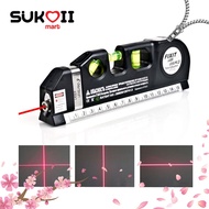 SKOI Laser Level Laser Measure Line 8ft Measure Tape Ruler Adjusted Standard