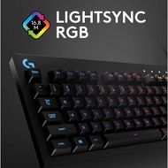 Logitech G213 Prodigy RGB Gaming Keyboard with RGB Lighting, Spill-Resistant & Durable, Adjustable F