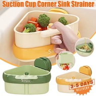 [3-5 DAYS DELIVERY]Kitchen Sink Organizer for Dishes Fruits Vegetables, Suction Cup Drain Basket wit