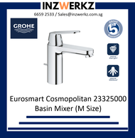 Grohe 23325000 Eurosmart Cosmopolitan Basin Mixer Tap M-Size