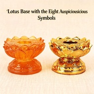 【Ready Stock】 Lotus-shaped ghee lamp holder Hand Lotus Butter Candle Holders Creative Candlestick Lo