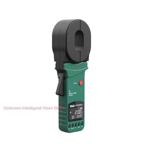 New Type FR2000A+ FR2000C+ Clamp Earth Resistance Meter 0.01-200Ω Standard Ground Earth Resistance T