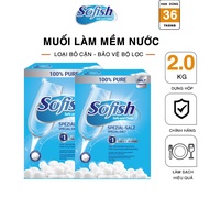 Sofish Dishwashing Salt 2Kg (Water Softener Salt) For Dishwasher