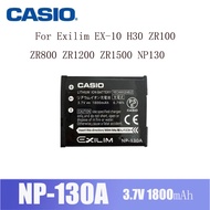 Original Casio NP-130 / NP-130A Battery For Exilim EX-10 H30 ZR100 ZR800 ZR1200 ZR1500 NP130 @ 1800m