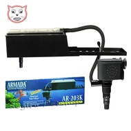 Mesin Air Aquarium dan Aquascape - Armada Filter air Ar 203K - sedia filter aquarium tanpa kuras min