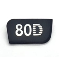 Emblem Logo 80d untuk Canon 80 d