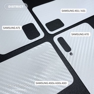 Skin Carbon SAMSUNG A31 A51 A71 / A02S A03S / A11 M11 A12 Anti Gores