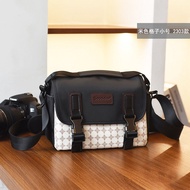 กระเป๋าใส่กล้องแบบสะพายไหล่เดี่ยว กันน้ำ สำหรับผู้ชายและผู้หญิง กระเป๋าใส่กล้อง DSLR สำหรับ Nikon D7