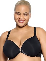 Paramour Body Soft Back Smoothing T-Shirt Bra (Black, 32H)