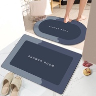 Modern Minimalist Bathroom Floor Mats Absorbent Toilet Toilet Bedroom Door Carpet Door Mats Enter Door Anti-slip Foot Mats-1 Piece