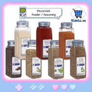 Mccormick Black Pepper/Garlic Powder/Paprika/Italian Seasoning/Cajun/Thyme Leaves 510g SG