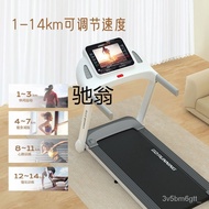 wYoulijiujia Treadmill Household Small Ultra-Quiet Foldable Home Indoor Gym Dedicated Walking