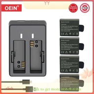 Mah Pg1050 Rechargeable Action Camera Battery Dual Charger For SAM Sj4000 AIR EKEN H9r H8 AKASO