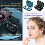 TWS Earphone M10 Bluetooth Earphones Wireless Earbuds 9D Bass Stereo HiFi Earbud Sound 360°