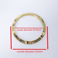 For 36mm 16013 16018 16233 16234 16203 Rolex Datejust Steel Gold Bezel 30.4mm