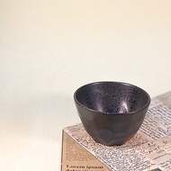 【限量燭杯客製】100ml黑茶碗杯(可選精油)/情人節禮盒
