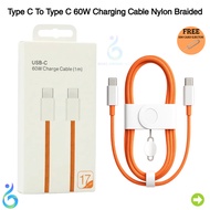 Type-C Fast Charging Charger Cable TYPE-C-C 60W FAST CHARGING Original PD 3.0 Cable