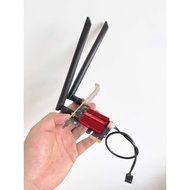 Pcie AC7260 Pro 5 Pcie Wifi Receiver and Transmitter Card Set with 5Ghz steel heatsink + new Bluetoo