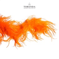 Torenda Feathers Swan Feather Scarf Ostrich Feather Kasuari - Color Variants 2 Yard/