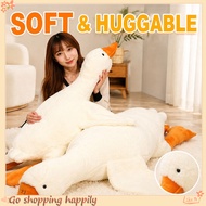 50/90/130/160CM Goose Doll Stuffed Toys Big white Goose Plushie Funny Soft Toy Birthday Gift