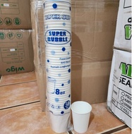 8 Oz Hot Paper Cup 8 Oz Super Bubble Paper Cup 4 Grams Thick