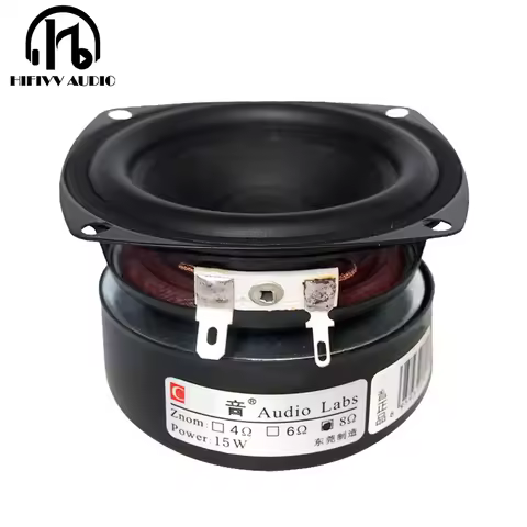 3 inch Full Range Speaker Full frequency speaker paper cone Aluminum bullet Casting Aluminum Basket 