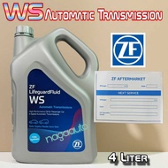 ZF WS (4 Liter) Lifeguard Auto Transmission Fluid ATF WS Auto Gear Oil- Vios, Altis, Camry, Vellfire