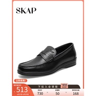 SKAP Light Soft Tech One-Pedal Leather Loafers A4G01CM1
