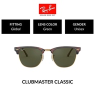 Ray-Ban CLUBMASTER | RB3016 W0366 | Unisex Global Fitting |  Sunglasses | Size 49mm