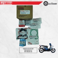 YAMAHA CYLINDER BLOCK SET With Cylinder Piston & Ring For NOUVO LC135 (5P0-WE13E-00)