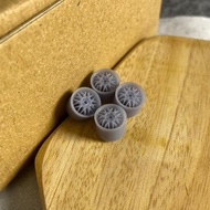 1/ 5ZIGEN SPORTS ENGINE SC3000 RUBBER TIRES HOT WHEELS ROLLING