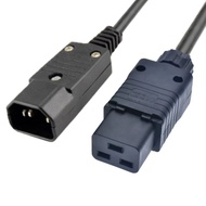 Power Cord, C19 to C14 - Heavy-Duty, 15A, 250V, Black