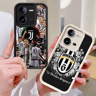 BI83 J-Juventus Casing for VIVO V25 Y28 Y17S Y28s V25E V60 5G White Black