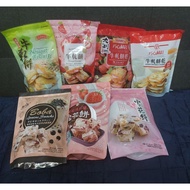 Taiwan Snacks Nougat Biscuit Snowflake Cake Yuki & Love Boba Sweet Afternoon