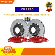 [Original] AP Racing CP9540 4Pot Brake Kit - BMW F30 F10 G20 G30 / Benz A200 A250 C200 C250 / Civic 