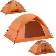 Camping Tent for 2 Person, 4 Person, 6 Person - Waterproof Two Person Tents for Camping, Small Easy 