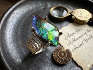 頂級斑彩石 S925 銀戒