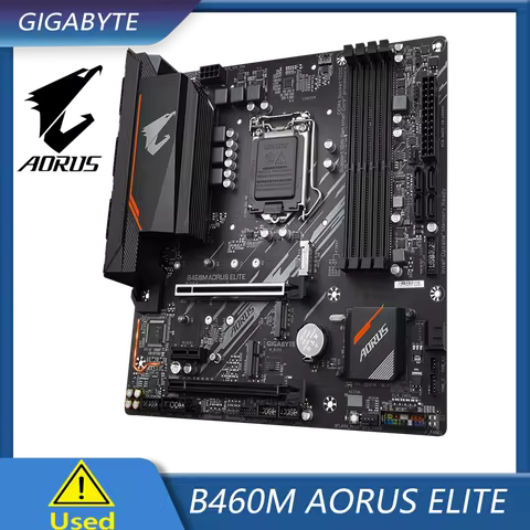 Gigabyte B460M AORUS ELITE Motherboard B460 LGA 1200 DDR4 Support 10th Gen Core Mainboard