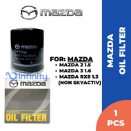 MAZDA Oil Filter For Mazda 2/ 3/ RX8 Non Skyactiv (B6Y1-14-302A)
