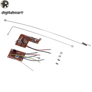 RL 1 Set 4CH 40MHZ Remote Transmitter & Receiver Board with Antenna for DIY RC Car Robot Remote Cont