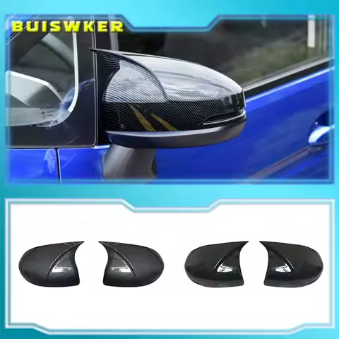 Rearview Mirror Cap Wing Side Mirror Cover Fit for Honda Shuttle Fit Jazz GK5 2014 2015 2016 2017 20