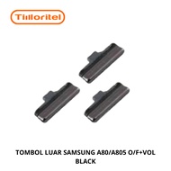 TOMBOL SAMSUNG A80/A805 O/F+VOL BLACK OUTER BUTTON