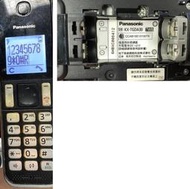 二手國際牌Panasonic 數位無線電話話機(狀況如圖當銷帳零件品