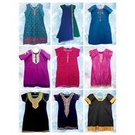 KURTI SINGLE SHORT SLEEVE PARTY AND DAILY